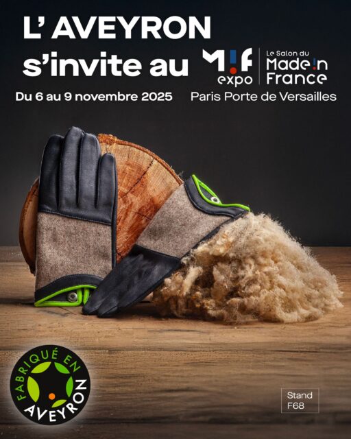 Un savoir-faire aveyronnais reconnu dans le monde entier, symbole du luxe artisanal français 🧤 

Depuis quatre générations, la @maisonfabre perpétue l’art du gant en cuir. Chaque modèle est découpé, cousu et doublé à la main, alliant tradition, finesse et style intemporel.

👉  À découvrir sur le pavillon Fabriqué en Aveyron
📍  MIF Expo – Paris Porte de Versailles
🎯  Stand F68
🗓️ du 6 au 9 novembre 2025

#fabriqueenaveyron #madeinfrance #mifexpoparis #ganterie #cuir #artisanat